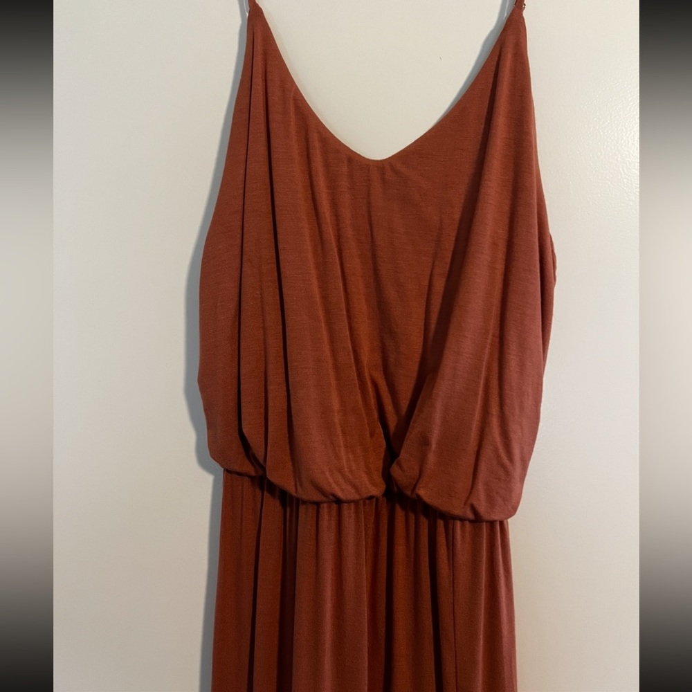 Pink maxi dress